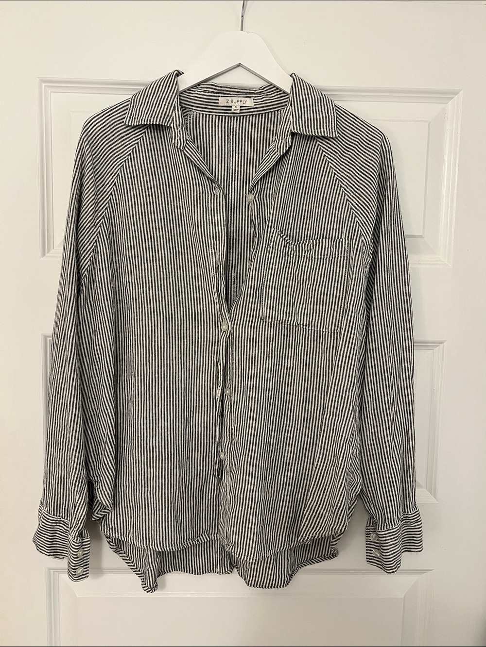 Z Supply button up
